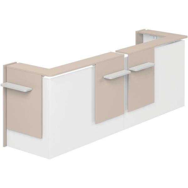 Module indépendant avec angle retour droite L160 cm chêne nat, N.C — MOBILIER