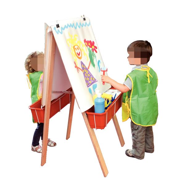 Chevalet de peinture 2 faces 65x65 cm, N.C — DESSIN SCOLAIRE ET PROFESSIONNEL