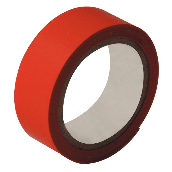 Rouleau adhésif toilé 19mmx2,7m coloris rouge- Pour tous travaux de réparation et reliure — Non classé