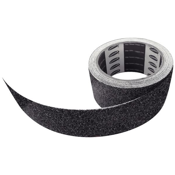 Rouleau adhésif antidérapant noir 5mx50 mm, N.C — COURRIER ET EXPEDITION