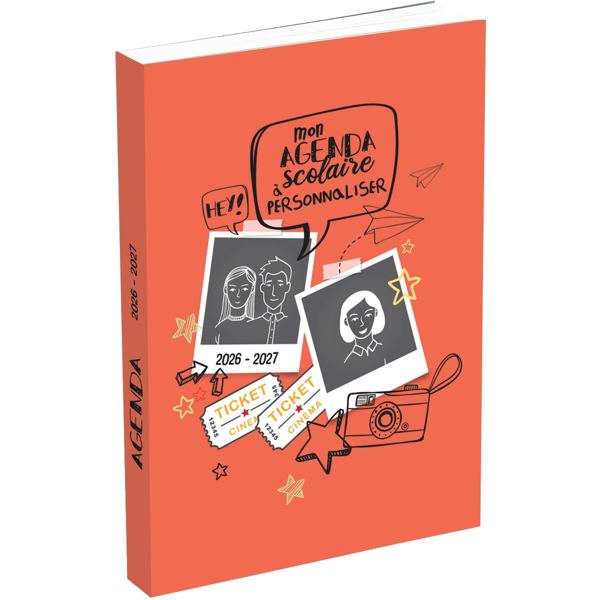 Agenda couverture personnalisable, N.C — Cahiers et dérivés de papier