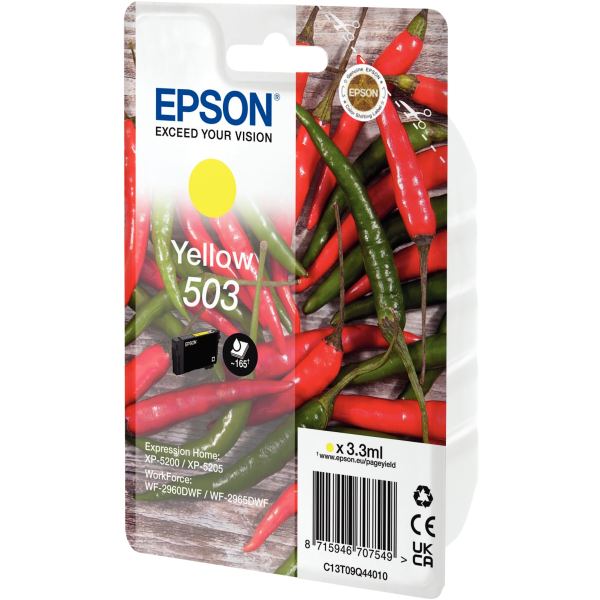 EPSON 1LB Singlepack Yellow 503 Ink — Consommables informatiques