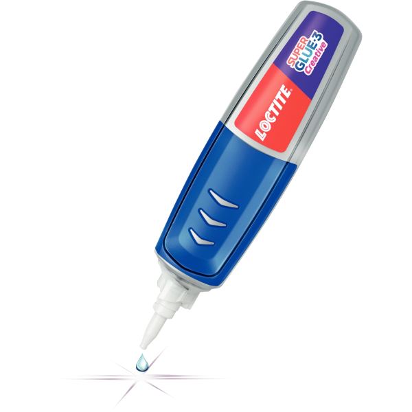 Tube de colle 3g glue 3 créative, SUPER GLUE LOCTITE — Petit matériel bureau et école
