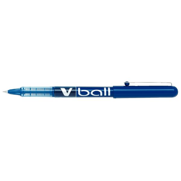Boîte de 12 rollers V-Ball 0,5 mm bleu — Écrire et corriger