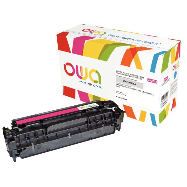 OWA cartouche laser magenta remanufacturée compatible HP 305 — Consommables informatiques