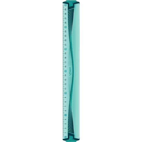 Maped Règle plate Flex, 300 mm, en plastique, flexible — Instruments de dessin