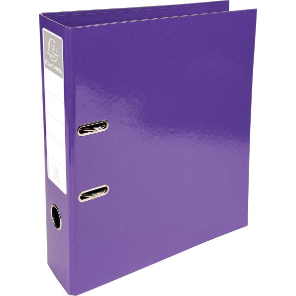 EXACOMPTA Classeur Iderama Prem'Touch, A4, 70 mm, violet — Classeurs à levier & accessoires