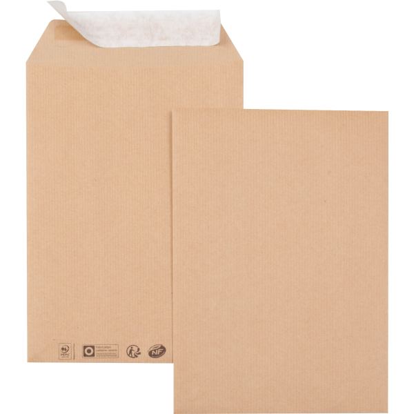 GPV Pochettes d'expédition, B5, 176 x 250 mm, kraft marron — Pochettes d'expéditions