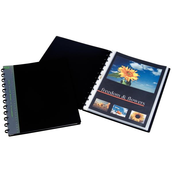 Protège-documents 60 vues ADOC BIND-EX, couverture en polypr, ADOC SYSTEM — Classement