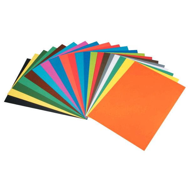 Paquet de 10 feuilles CARTA 50x65 cm 270g vert foncé, N.C — DESSIN SCOLAIRE ET PROFESSIONNEL