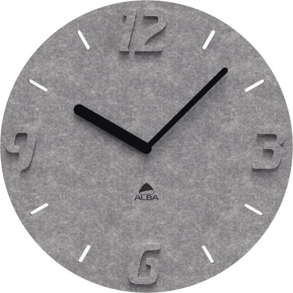 Horloge murale ronde PET recyclé diamètre 30 cm, N.C — EQUIPEMENT CLASSE ET BUREAU