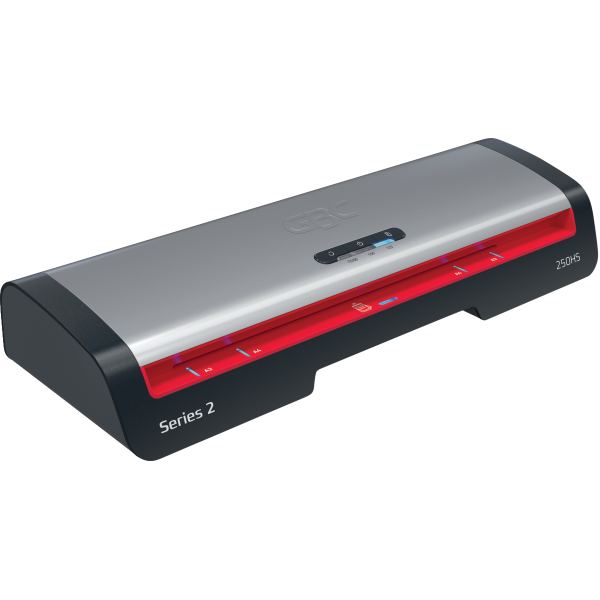 GBC Plastifieuse 250 HS, jusqu'au format A3,noir/argent/rouge — Plastifieuses & accessoires
