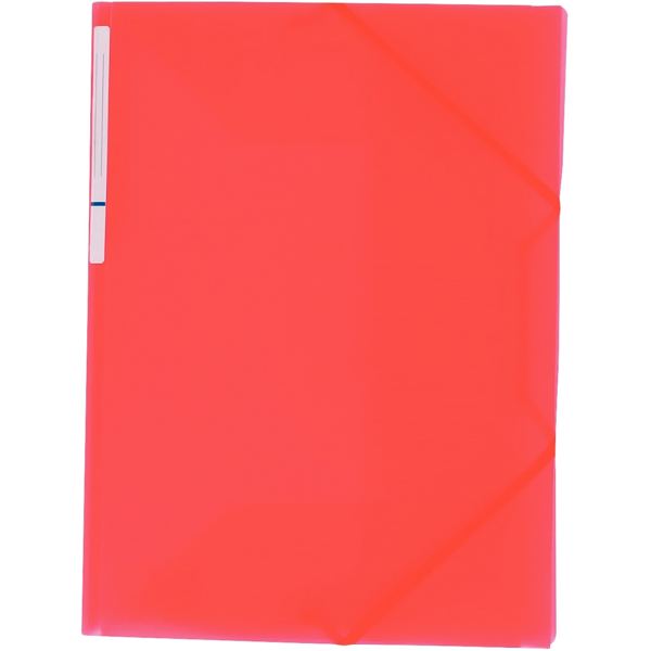 Chemise 3 rabats à élastiques COLOR FRESH en polypropylène, — Classement