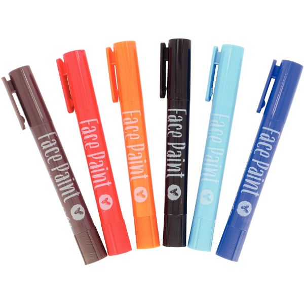 folia Crayons de maquillage Face Paint Set WILD — Peintures de maquillage & accessoires
