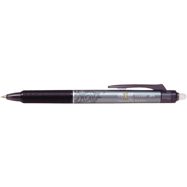 Roller Frixion Clicker pointe fine noir — Non classé