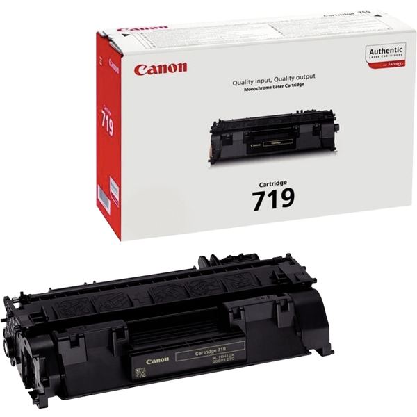 CANON CRG 719 toner noir faible capacite 2.100 pages pack de 1 — Toners & tambours, original