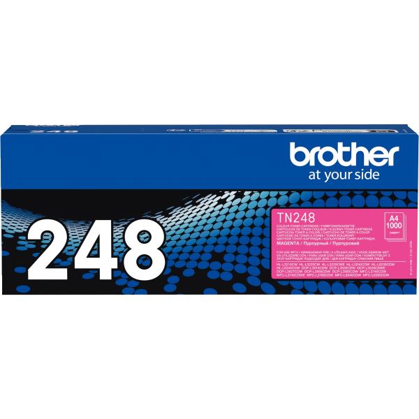BROTHER TN248M Magenta Toner Cartridge ISO Yield 1.000 pages — Consommables informatiques