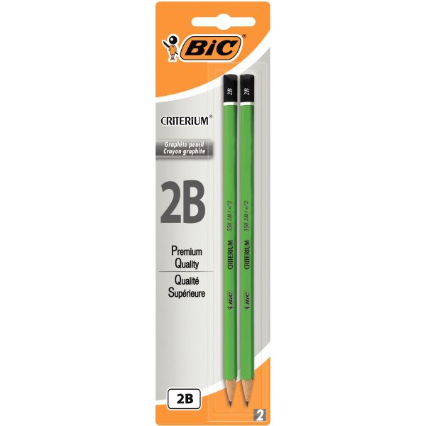 Blister de 2 crayons graphite Critérium 2B — Non classé
