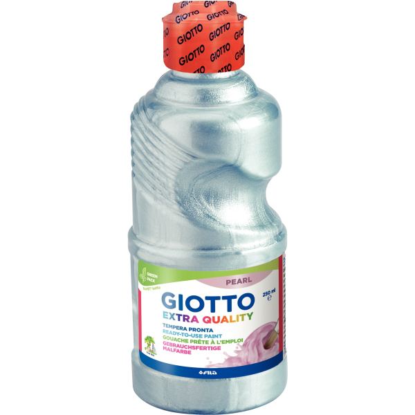 Flacon 250 ml de gouache nacrée GIOTTO PEARL PAINT, coloris c, N.C — DESSIN SCOLAIRE ET PROFESSIONNEL
