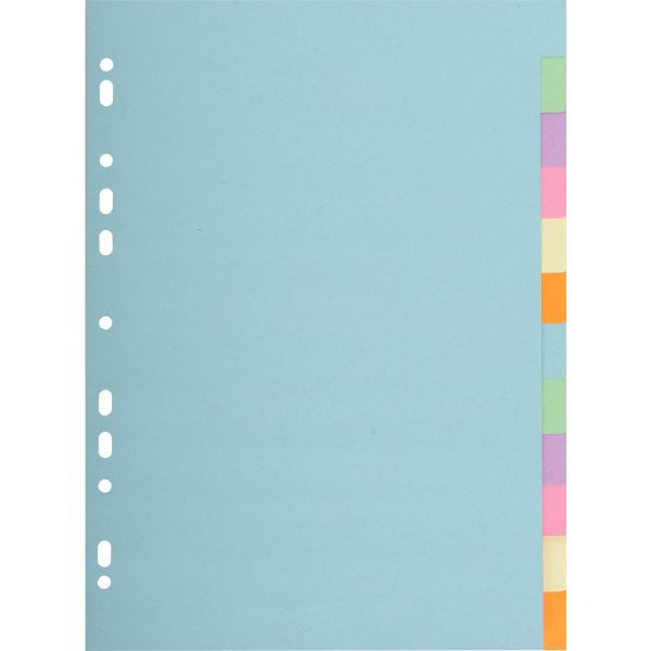 EXACOMPTA Intercalaires en carton, A4, 12 touches — Intercalaires