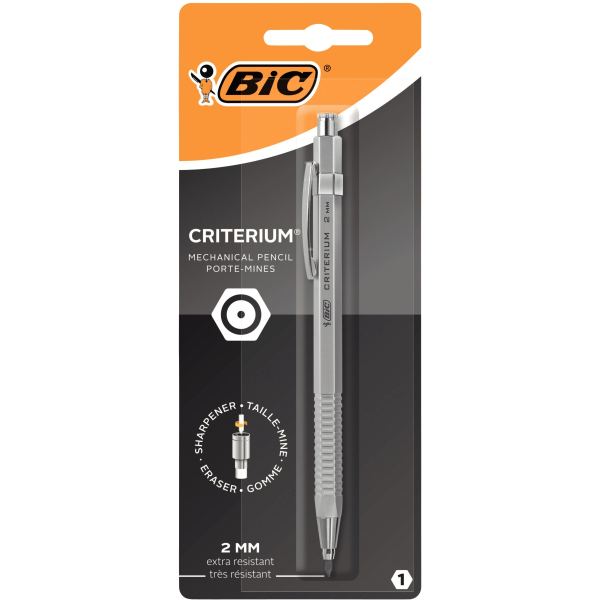 Blister de 1 portemine Critérium 2,0mm, N.C — Écrire et corriger