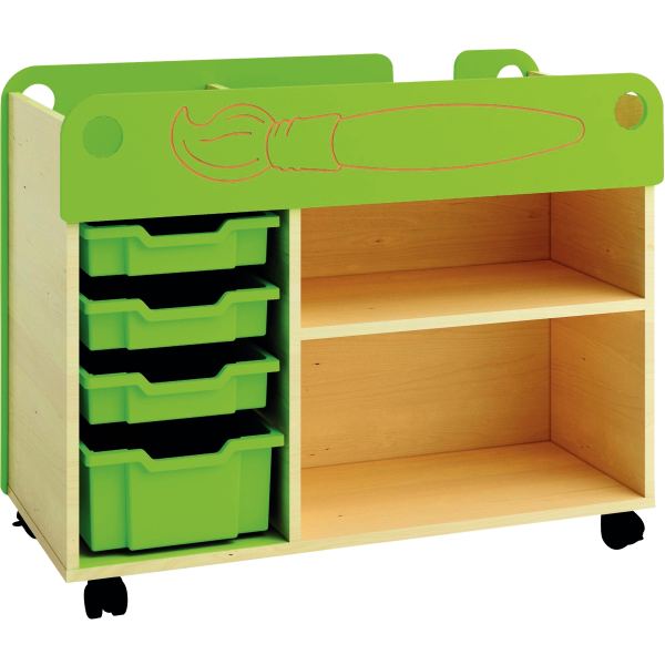 Meuble à peinture 98x58x76 cm, N.C — DESSIN SCOLAIRE ET PROFESSIONNEL