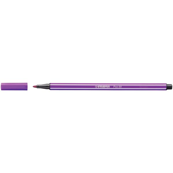 STABILO Stylo feutre Pen 68, lilas — Feutres