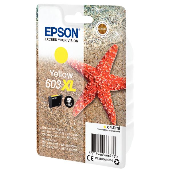 EPSON 1LB Singlepack Yellow 603XL Ink — Consommables informatiques