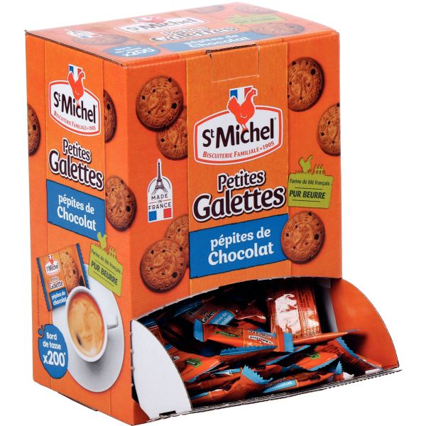 Boite de 200 galettes ST MICHEL au chocolat — PRODUITS ALIMENTAIRES