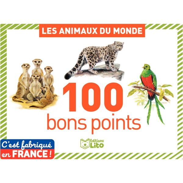 Boite de 100 images animaux du monde, N.C — CAHIERS ET DERIVES DE PAPIER