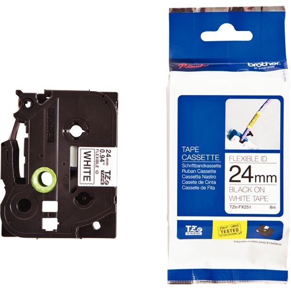 BROTHER TZe FX251 - ruban flexible - 1 rouleau — Titreuses & accessoires