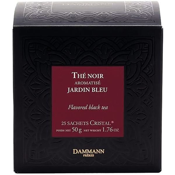 Boite de 25 sachets thé noir jardin bleu DAMMANN — Non classé