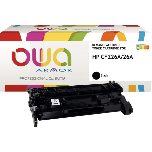 OWA cartouche laser noire remanufacturée compatible HP 26A ( — Consommables informatiques