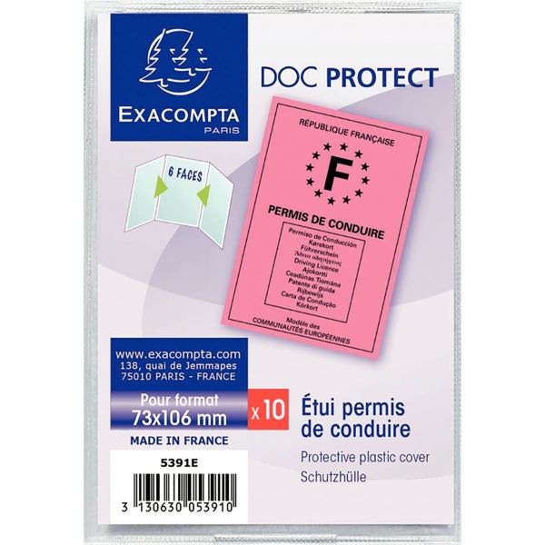Etui pour permis de conduire en PVC — Non classé