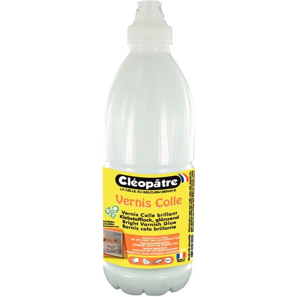 Flacon de 1Kg de vernis colle, N.C — Petit matériel bureau et école