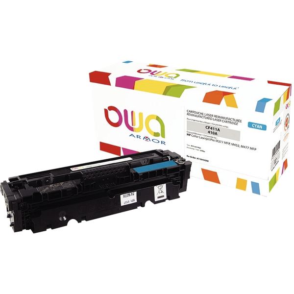 OWA cartouche laser cyan remanufacturée compatible HP 410A ( — Consommables informatiques