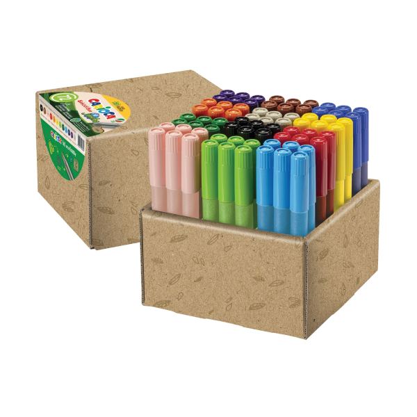 Pack de 72 feutres éco family jumbo, CARIOCA — DESSIN SCOLAIRE ET PROFESSIONNEL