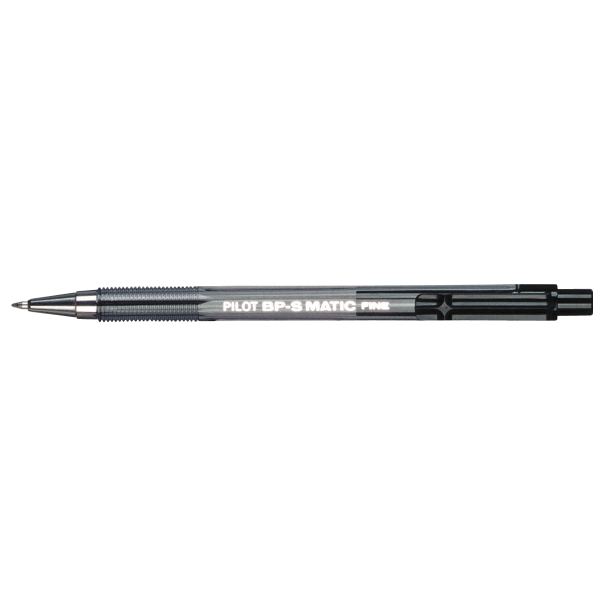 Stylo bille BPS Matic rétractable noir — Non classé