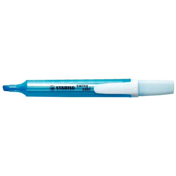 STABILO Surligneur swing cool, bleu — Surligneurs