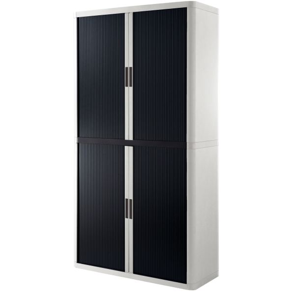 PAPERFLOW Armoire à rideau easyOffice, 4 étagères — Armoires
