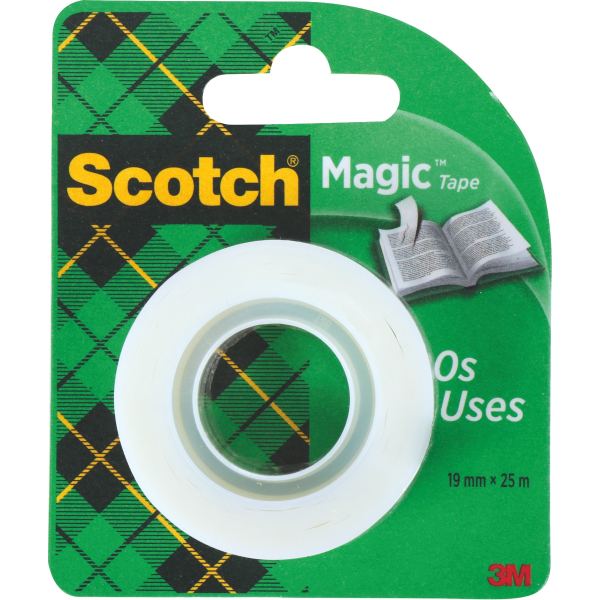 Rouleau adhésif Scotch Magic invisible 19mmx25m — Non classé