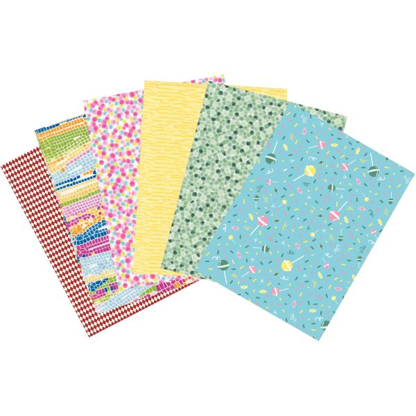 Pochette de 30 feuilles pour Décopatch motifs graphiques, N.C — TRAVAUX MANUELS