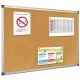 Tableau liège lg90 xL120 cm avec encadrement alu, Bi-Office — EQUIPEMENT CLASSE ET BUREAU