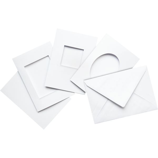 Kit de 100 cartes passe-partout + enveloppes, N.C — TRAVAUX MANUELS