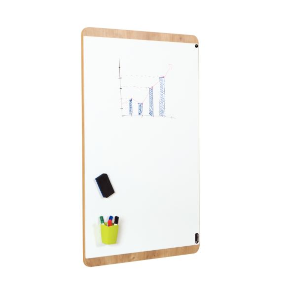 Tableau blanc magnétique 75x115 cm Natural, N.C — EQUIPEMENT CLASSE ET BUREAU