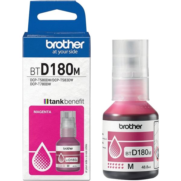 BROTHER Magenta ink bottle yield up to 5.000 pages — Consommables informatiques