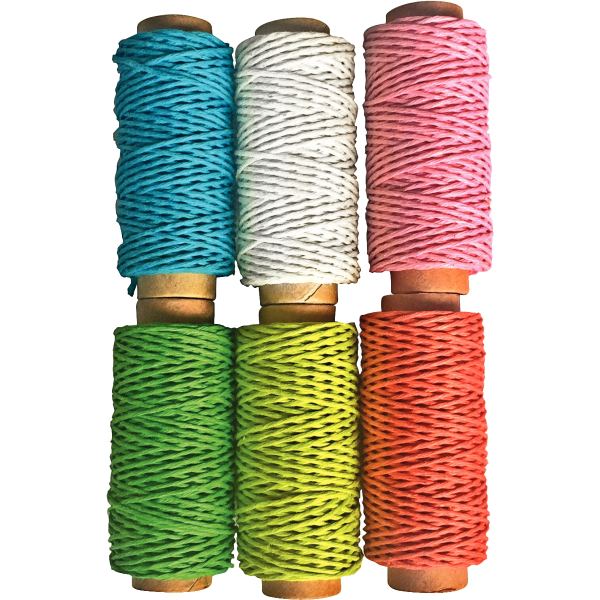 Lot de 6 bobines de chanvre tutti frutti, GRAINE CREATIVE — TRAVAUX MANUELS