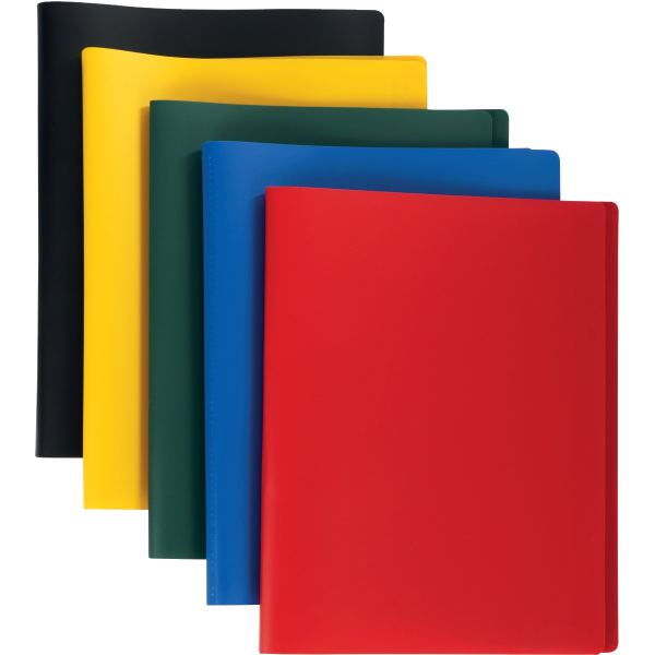 Carton de 25 protège-documents en polypropylène 20 vues, coloris assortis — Non classé