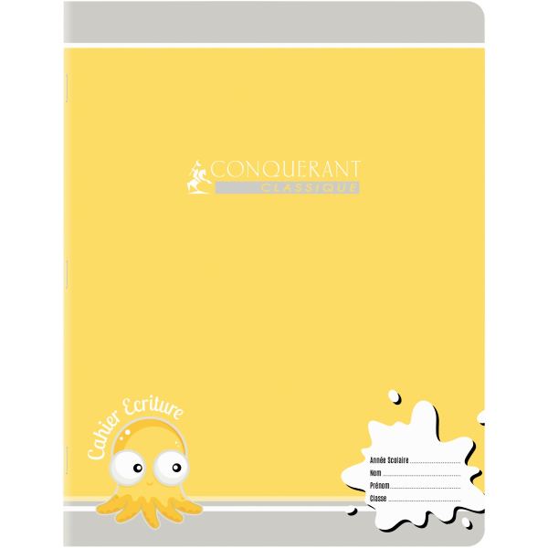 CONQUERANT CLASSIQUE Cahier d'écriture, DL3/10, 32 pages — Cahiers francais