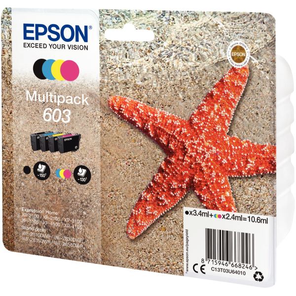 EPSON 1LB Multipack 4-colours 603 Ink — Cartouches & toners